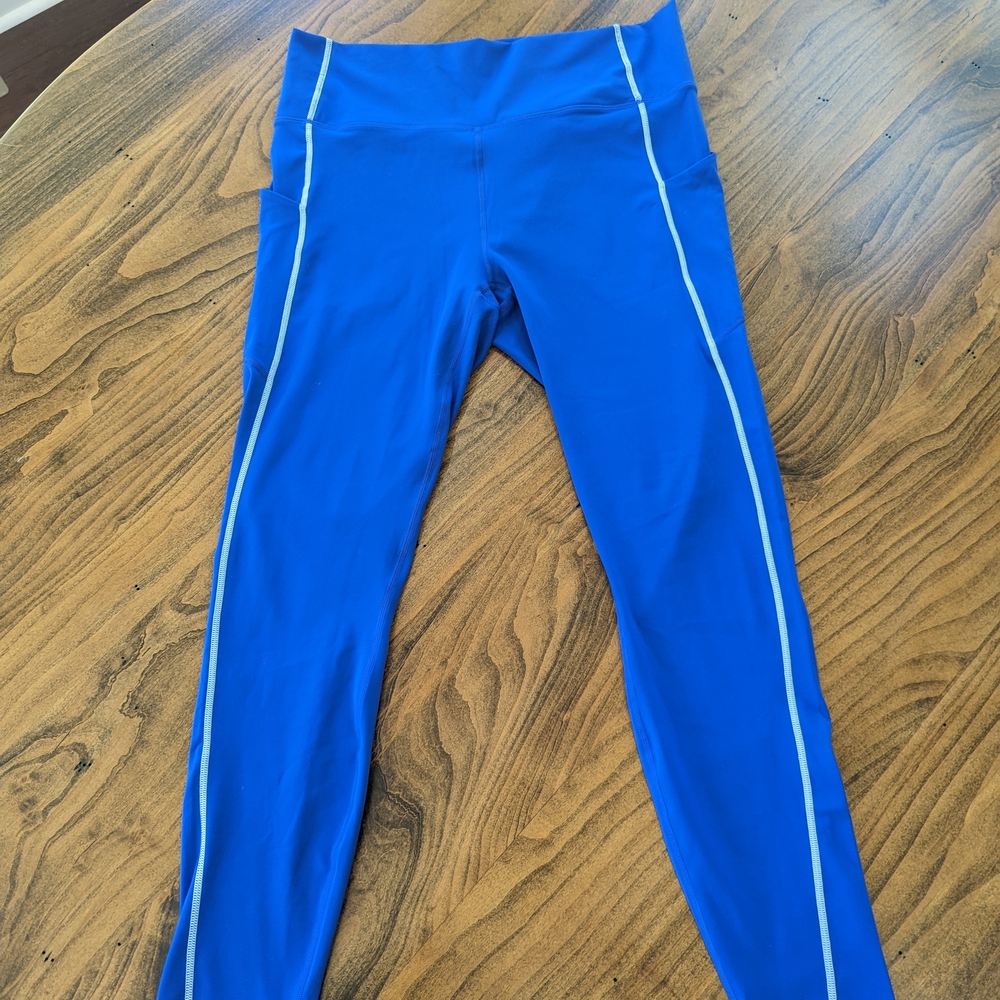 Fabletics PureLuxe Royal Blue Leggings